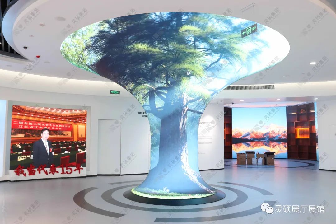 靈碩展廳展館優秀案例-波司登登峰館